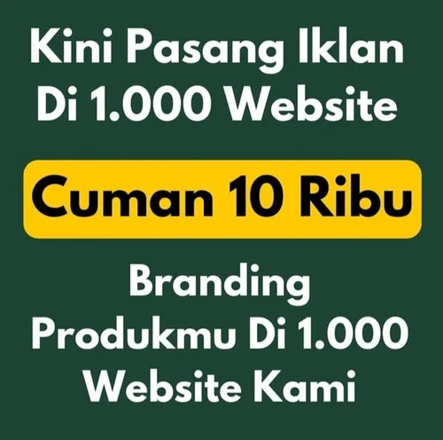 Pasang Iklan Murah