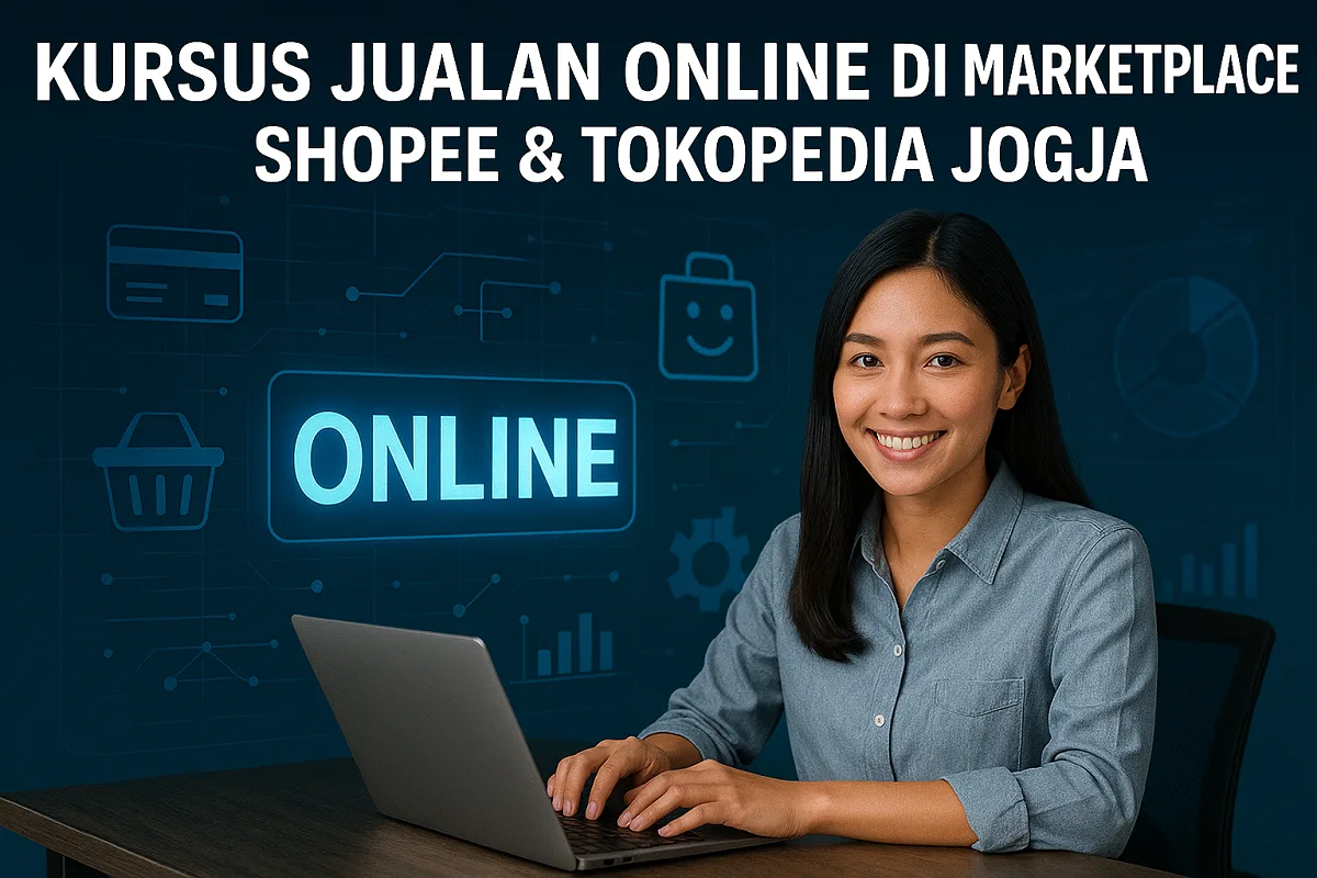 4 Kursus Jualan Online di Marketplace Shopee & Tokopedia Jogja