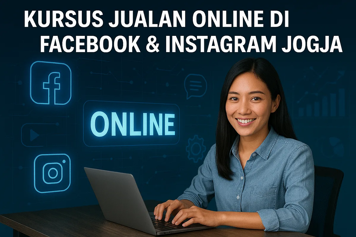 5 Kursus Jualan Online di Facebook & Instagram Jogja